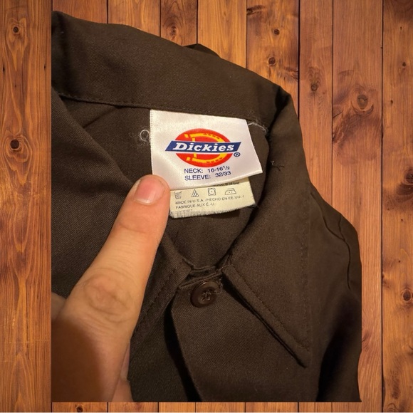 Men’s Dickies Work Set Brown Pants Shirt Halloween Costume Michael Myers - Picture 5 of 9